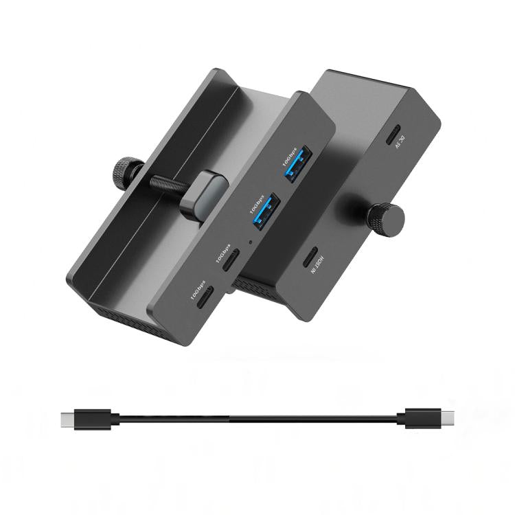 ORICO HCL-2A2C-Pro Aluminum Alloy Dual USB and Dual Type-C Clamp Hub, HCL-2A2C-Pro ORICO HCL-2A2C-Pro Aluminum Alloy Dual USB and Dual Type-C Clamp Hub, HCL-2A2C-Pro